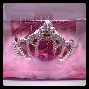 Flashing Birthday Tiara New In Box